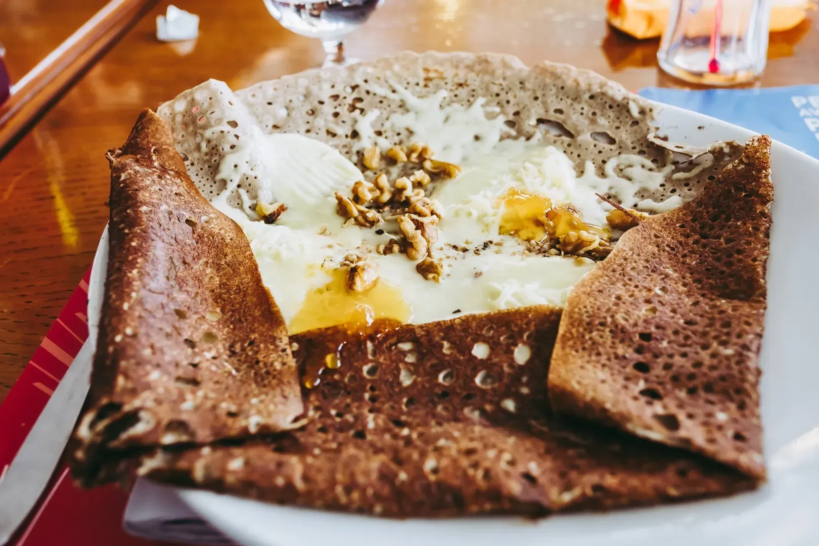galette oeufs noix